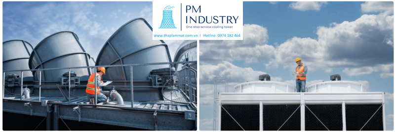 Bảo trì dự phòng cooling tower 1