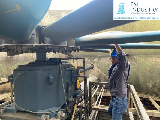 Bảo trì dự phòng cooling tower 2