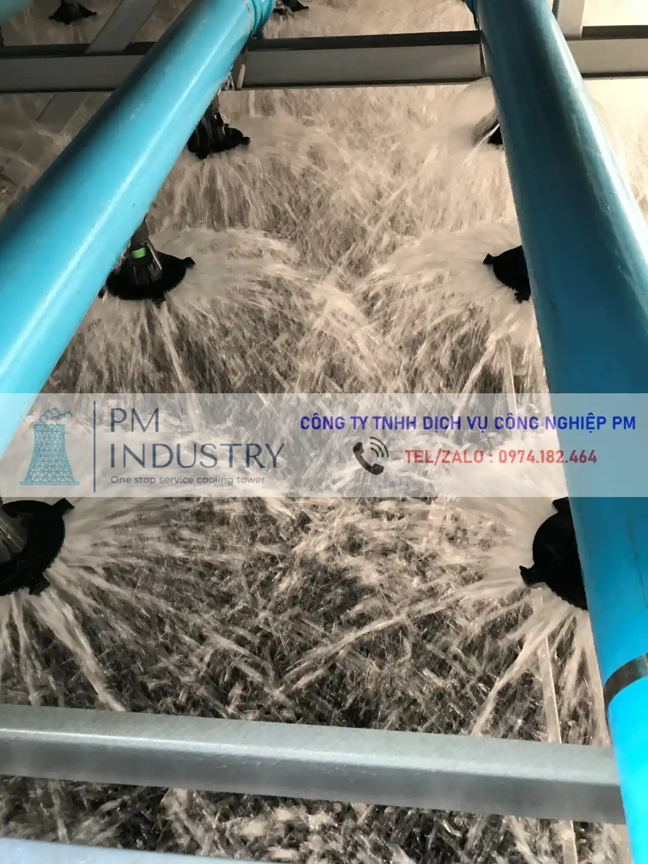 Hệ Thống Ống Chia Nước và Béc Phun (Nozzle)