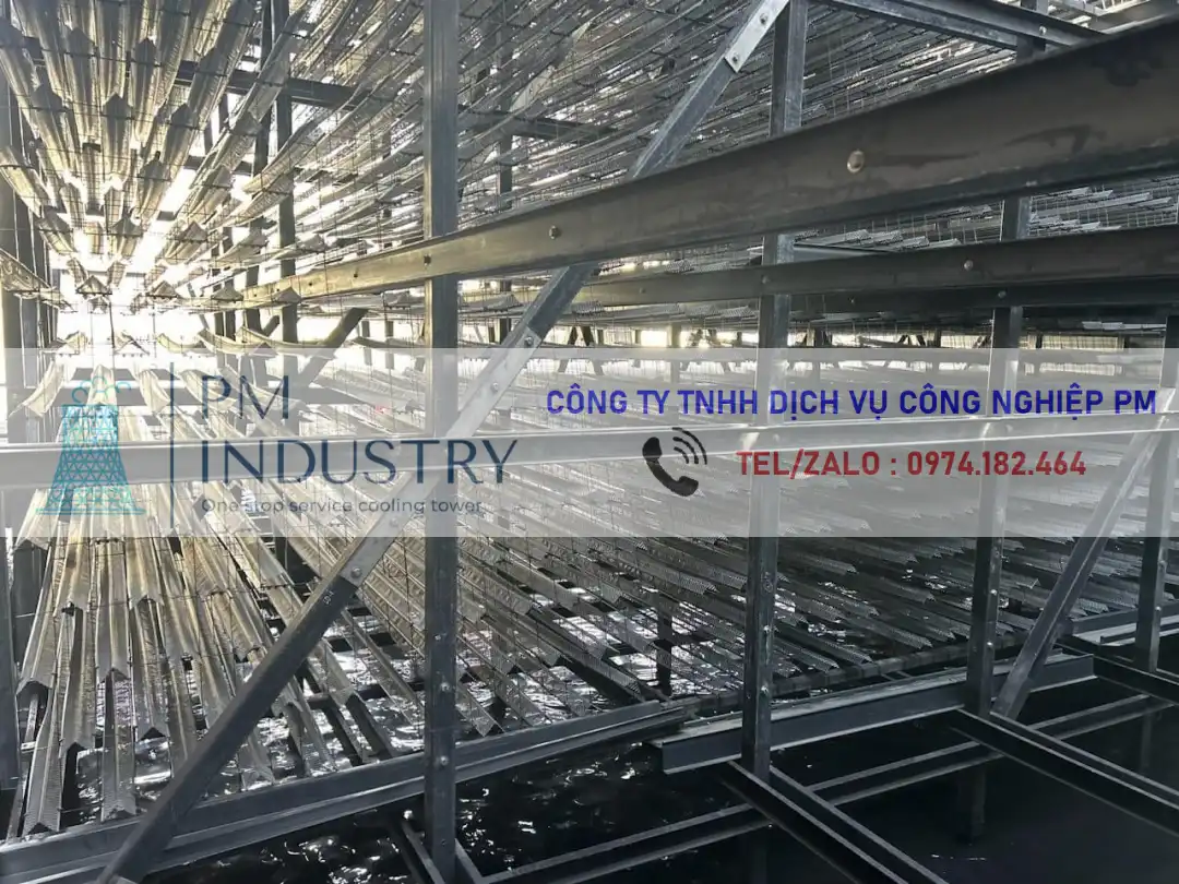 TẤM CHIA NƯỚC DẠNG THANH CHO THÁP GIẢI NHIỆT